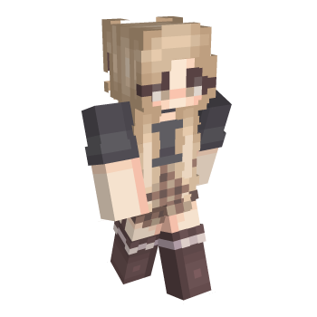 Cute Im Done Minecraft Skin