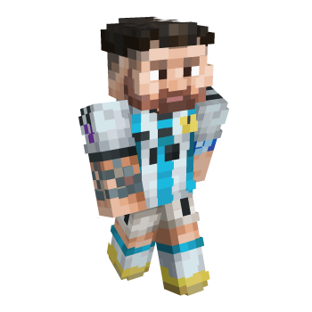 Argentina Blue Minecraft Skin
