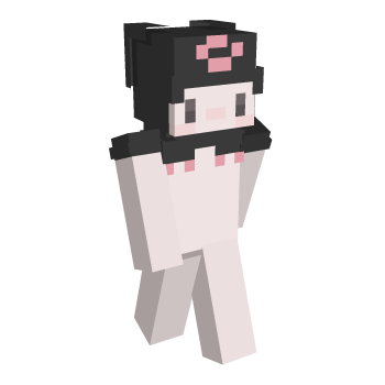 Cute Kuromi Minecraft Skin
