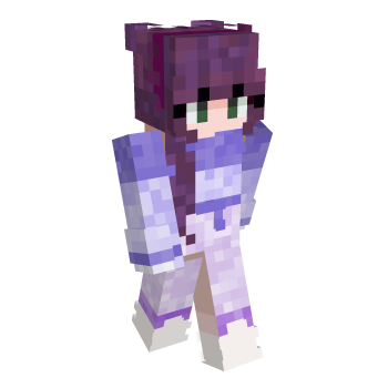 Gradient Cute Minecraft Skin