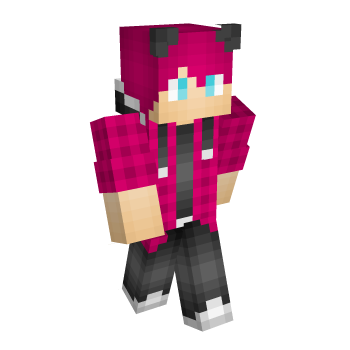 Pink Cute Minecraft Skin