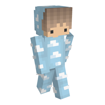 Erleichtert Sky Minecraft Skin