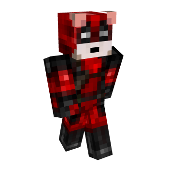 Deadpool Costume Minecraft Skin