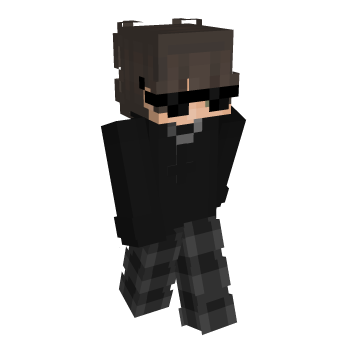 Sunglasses Necklace Minecraft Skin