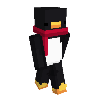 Pingu Penguin Minecraft Skin