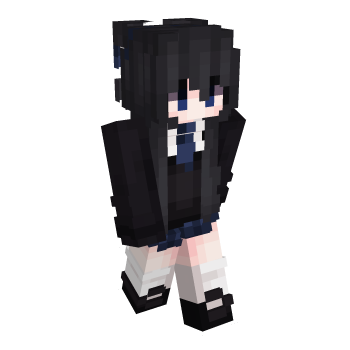 Long Hair Anime Minecraft Skin