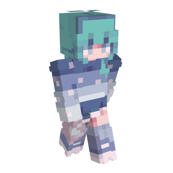 Skirt Gradient Minecraft Skin