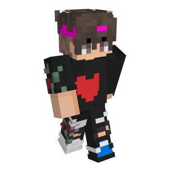 Heart Boy Minecraft Skin