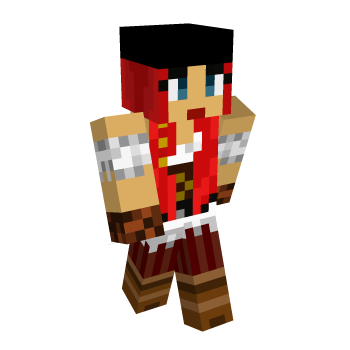 Red Head Minecraft Skin