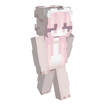 Meow Egirl Minecraft Skin