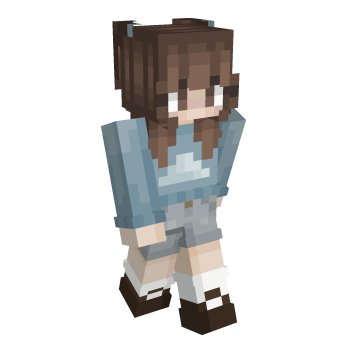 Matching Blue Minecraft Skin