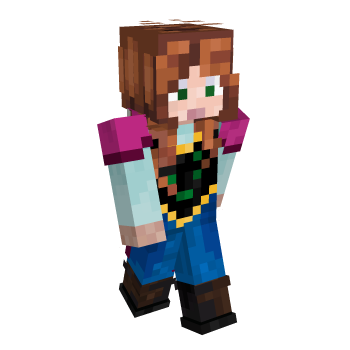 Princess Snowman Minecraft Skin