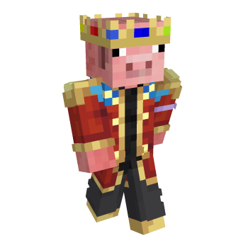 Gold King Minecraft Skin