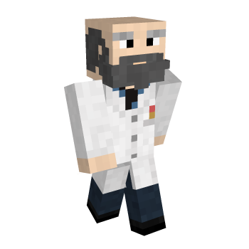 Doctor Beard Minecraft Skin