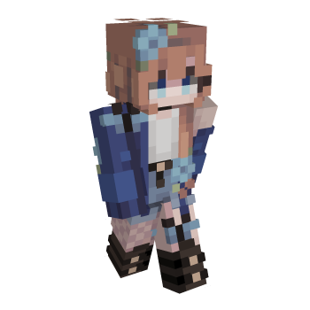 Navy Coat Minecraft Skin