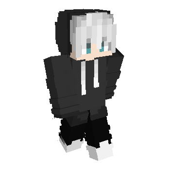 White Hair Boy Minecraft Skin