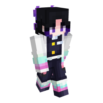 Demon Slayer Minecraft Skin