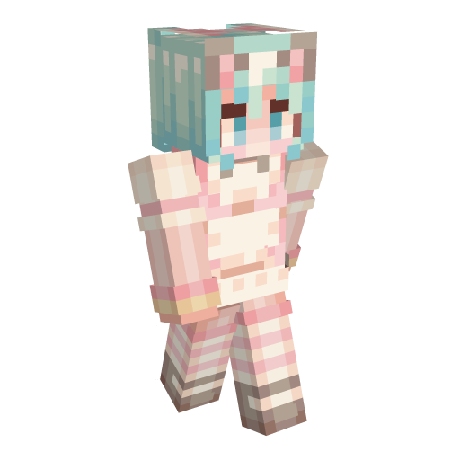 Miku Cute Minecraft Skin | Laby