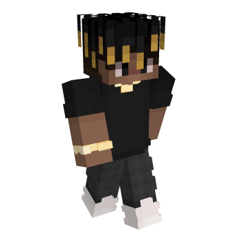 Hair Black Minecraft Skin