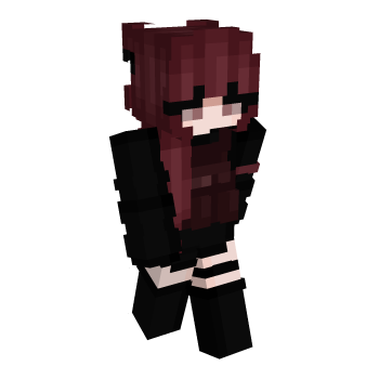 Girl Red Hair Minecraft Skin - Laby