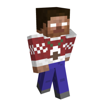 Festive Minecraft Skin