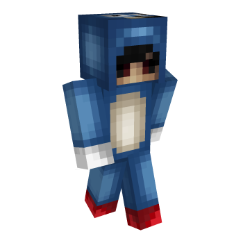 Onesie Sonic Minecraft Skin