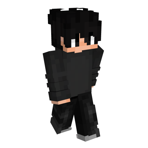 Boy Black Hair Minecraft Skin - Laby