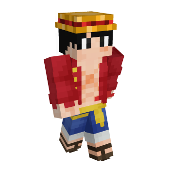 🏴‍☠️ Luffy Minecraft Skins - Browse & Download Free Skins
