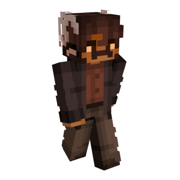 Male Hair Brown Minecraft Skin