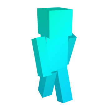 Light Blue Adamtheflame Minecraft Skin