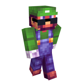 Mario Minecraft Skin