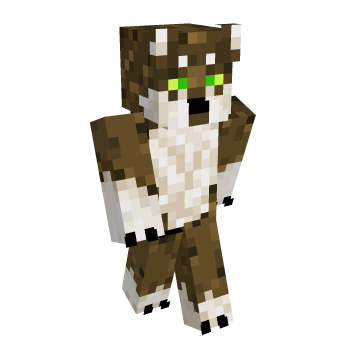 Werewolf Wolf Minecraft Skin