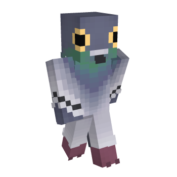 Pigeon Animal Minecraft Skin