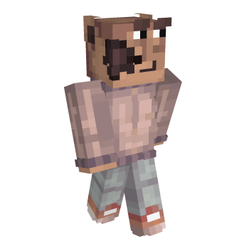 Chill Guy Minecraft Skin