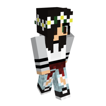 Cute Brown Eyes Minecraft Skin