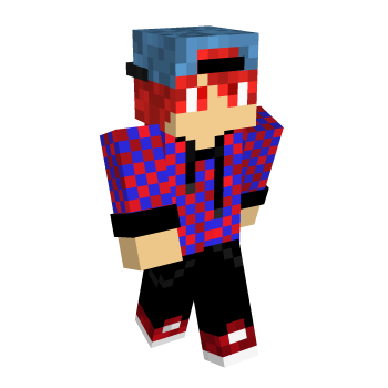 Red Party Minecraft Skin