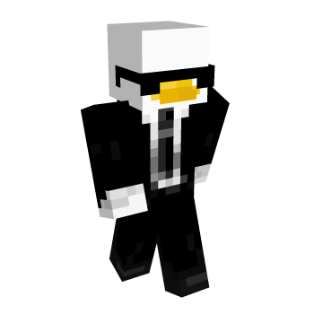 Duck Black Minecraft Skin