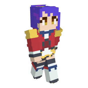 Kisaragi Tsubasa Anime Minecraft Skin