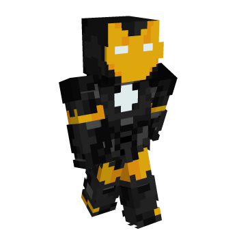 Space Iron Man Minecraft Skin