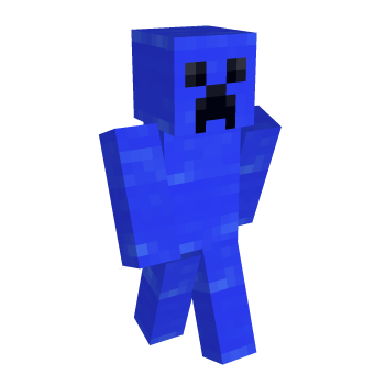 Creeper Water Minecraft Skin