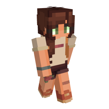 Red Orange Minecraft Skin