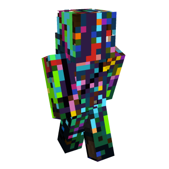 Lots Of Paint Colors Minecraft Skin
