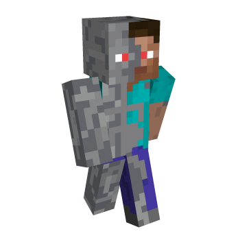 Cyborg Steve Minecraft Skin