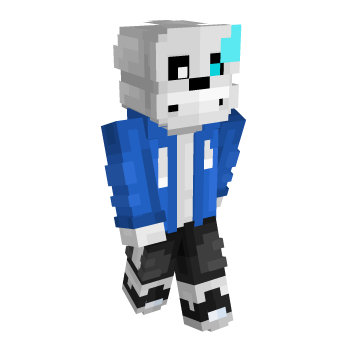 Sans Undertale Minecraft Skin
