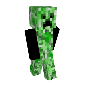 Creeper Minecraft Skin