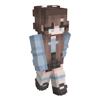 Girl Brunette Minecraft Skin
