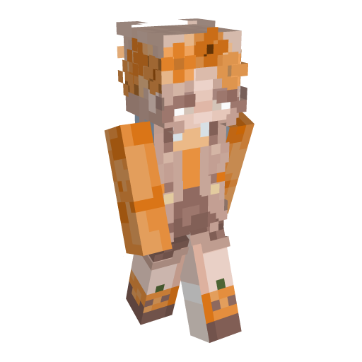 Cute Pumpkin Minecraft Skin | Laby