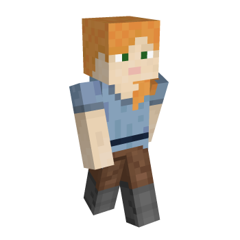 Alex Steve Minecraft Skin