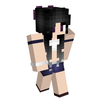 Purple Blue Minecraft Skin