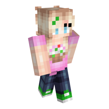 Braids Minecraft Skin